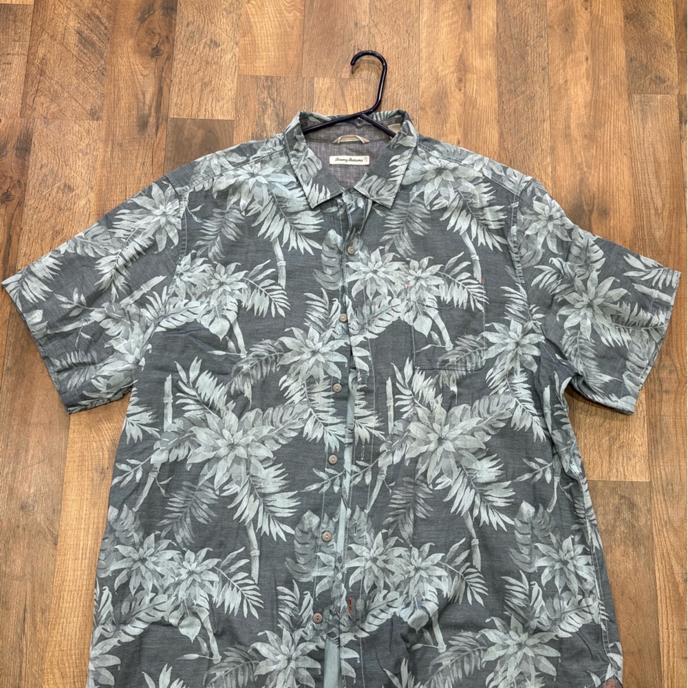 Tommy Bahama Blue Lightweight Shirt 3XL